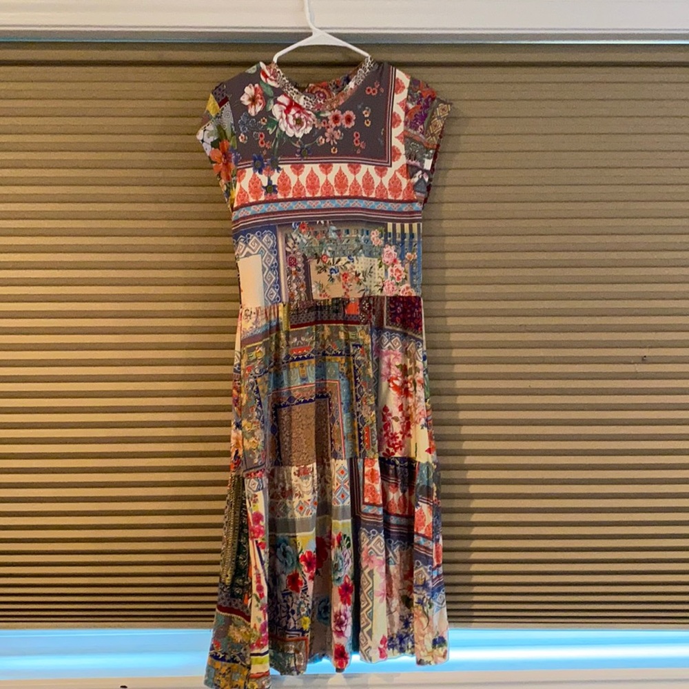 Johnny Was Anika Crewneck tea length